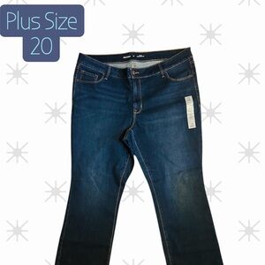 Old Navy Dark Blue Straight Leg Jeans plus size 20 NWOT